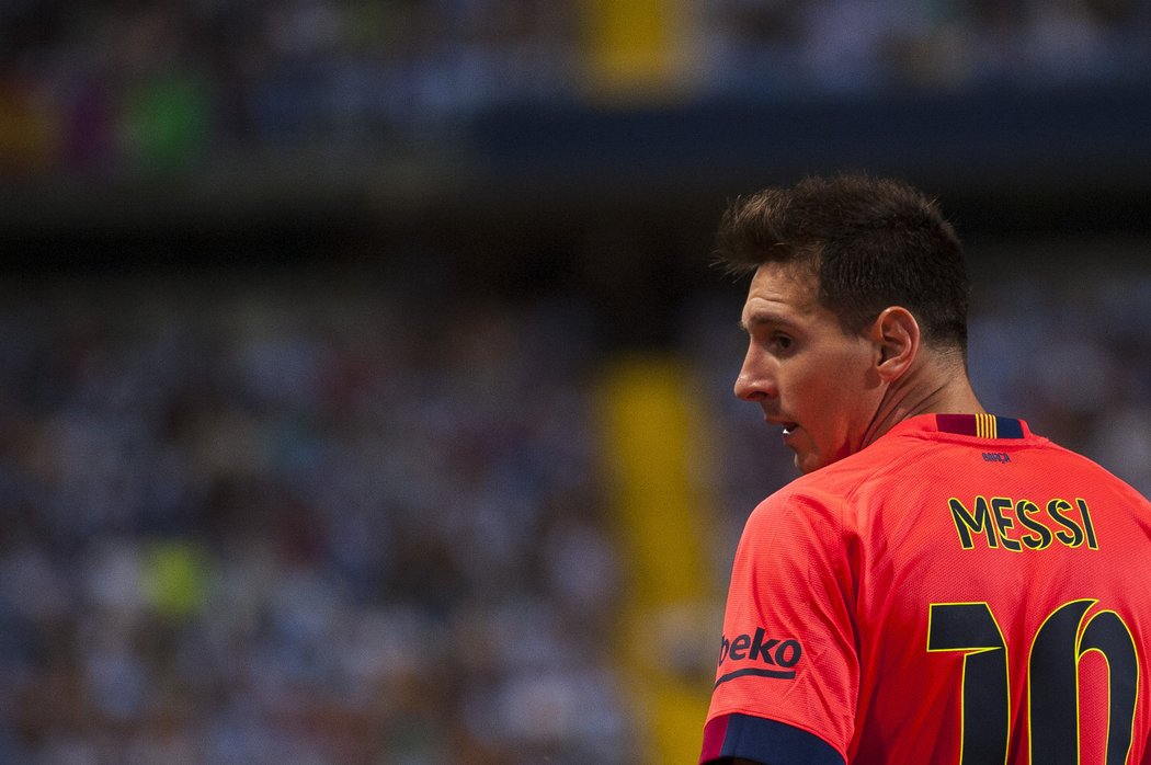 Ani útočník Lionel Messi nedokázal dotáhnout Barcelonu k výhře na hřišti Málagy