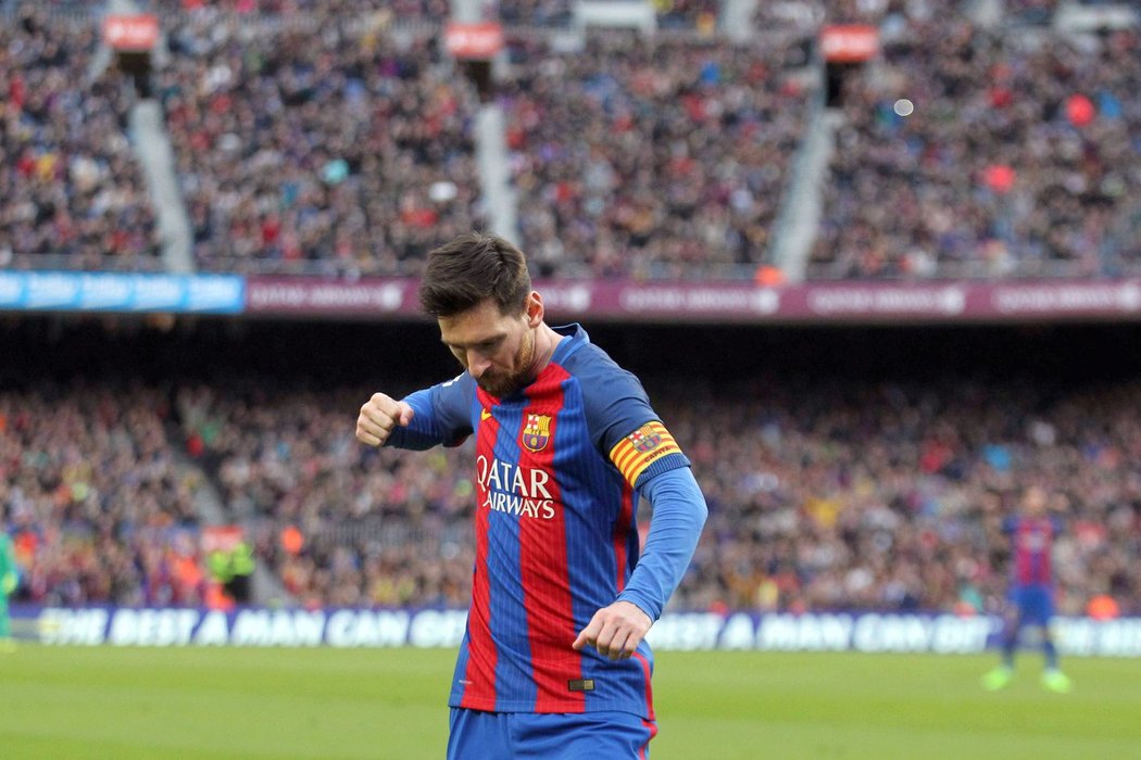 Lionel Messi z Barcelony se podílel na vítězství nad Athletikem Bilbao 3:0 jedním gólem