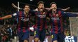 Neymar mezi barcelonskými hvězdami chybí, Lionel Messi toho ale nelituje