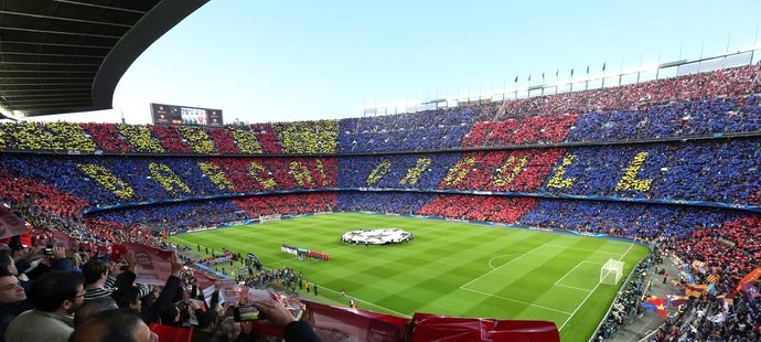 Barcelonský Camp Nou se právem řadí mezi nejkrásnější fotbalové stadiony světa