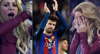 Shakira fandila proti Realu! Piquého milá jásala i kousala nehty