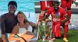 Fotografie šťastného fotbalového páru vyvolala záplavu rasistických reakcí