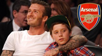 Beckhamův syn bude hrát za Arsenal! Odmítl United i Chelsea