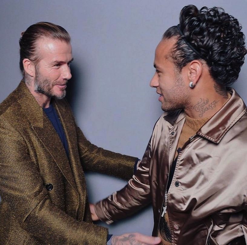 Beckham s Neymarem se chválili, jak jim to sluší.