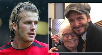 Beckham překvapil v Manchesteru: Tahle žena se o mě vždy starala