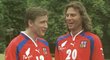 Vladimír Šmicer a Patrik Berger na soustředění před EURO 2000
