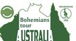 Harmonogram výpravy fanoušků Bohemians do Austrálie