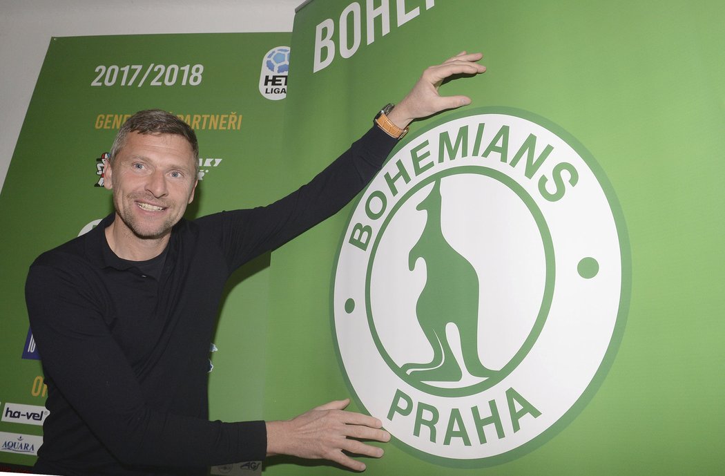 Trenér Bohemians Martin Hašek