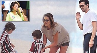 Láska mezi Šeredovou a Buffonem úplně nevyprchala: Dováděli s dětmi v Brazílii na pláži!