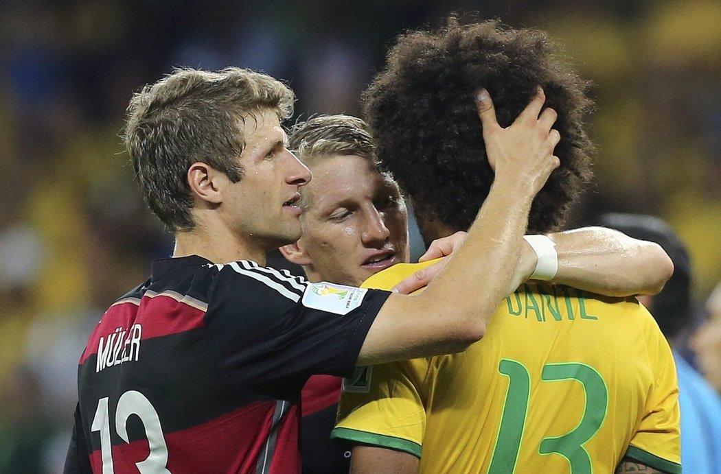 Fotbalisté Německa se o poločase rozhodli, že Brazílii ušetří v semifinále MS od ještě většího výprasku