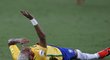 Neymar ukončil zápas s Bolívií kvůli krvavé ráně na hlavě