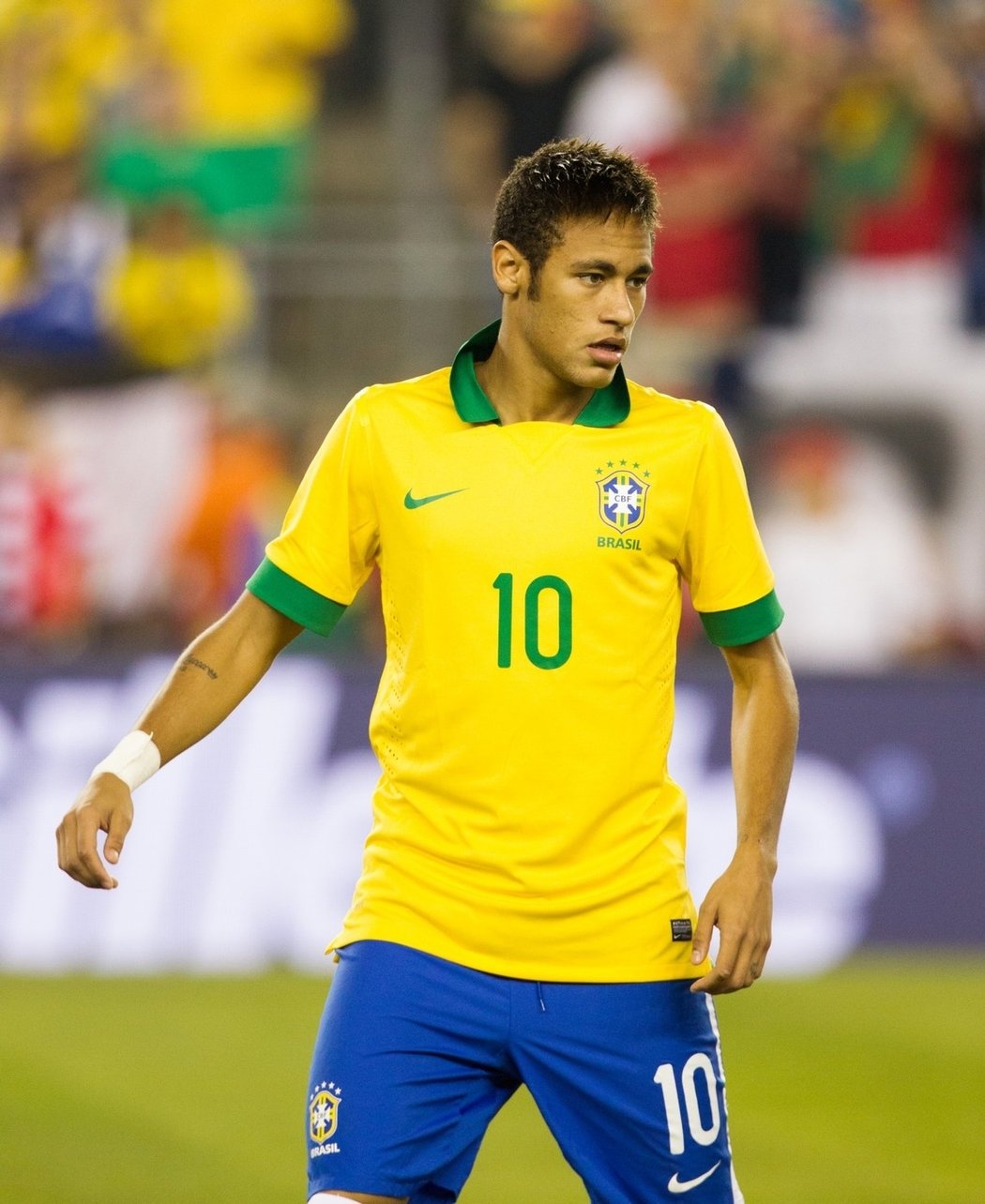 Neymar v dresu brazilské reprezentace