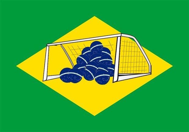 Jeden z vtipů na účet brazilských fotbalistů po debaklu s Německem Jeden z vtipů na účet brazilských fotbalistů po debaklu s Německem