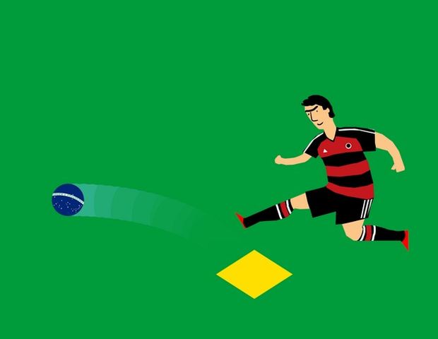 Jeden z vtipů na účet brazilských fotbalistů po debaklu s Německem Jeden z vtipů na účet brazilských fotbalistů po debaklu s Německem