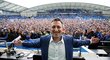 Šéf Brightonu Tony Bloom si vychutnává historický postup