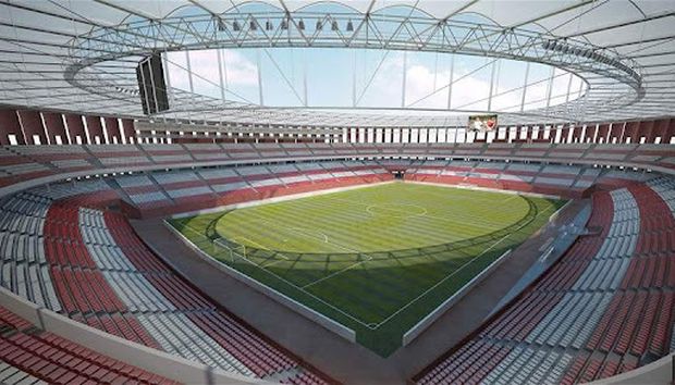 Vizualizace nového stadionu v Brně, který by mohl fungovat i jako národní... Vizualizace nového stadionu v Brně, který by mohl fungovat i jako národní...