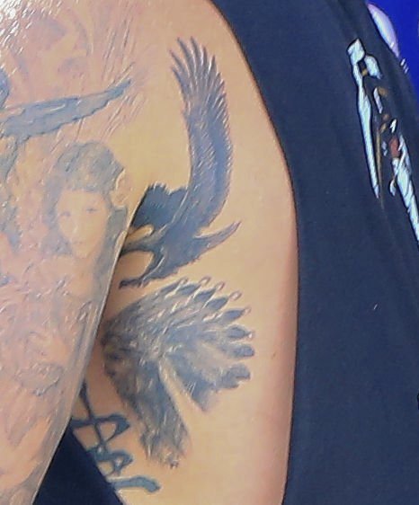 DUBEN: Detail prvního tetování Brooklyna Beckhama.