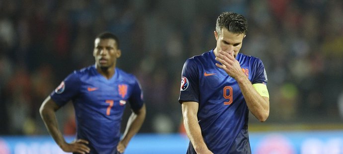 Fotbalisté Nizozemska začali kvalifikaci o EURO 2016 porážkou v Česku