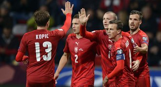 Češi si v žebříčku FIFA polepšili, po výhrách jsou na 46. místě