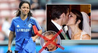 Vyhozená doktorka Chelsea se vdala: Pozvánka pro Mourinha? Ani náhodou!