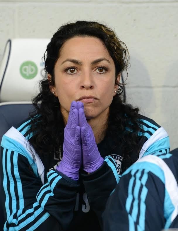 Bývalá lékařka fotbalistů Chelsea Eva Carneiro