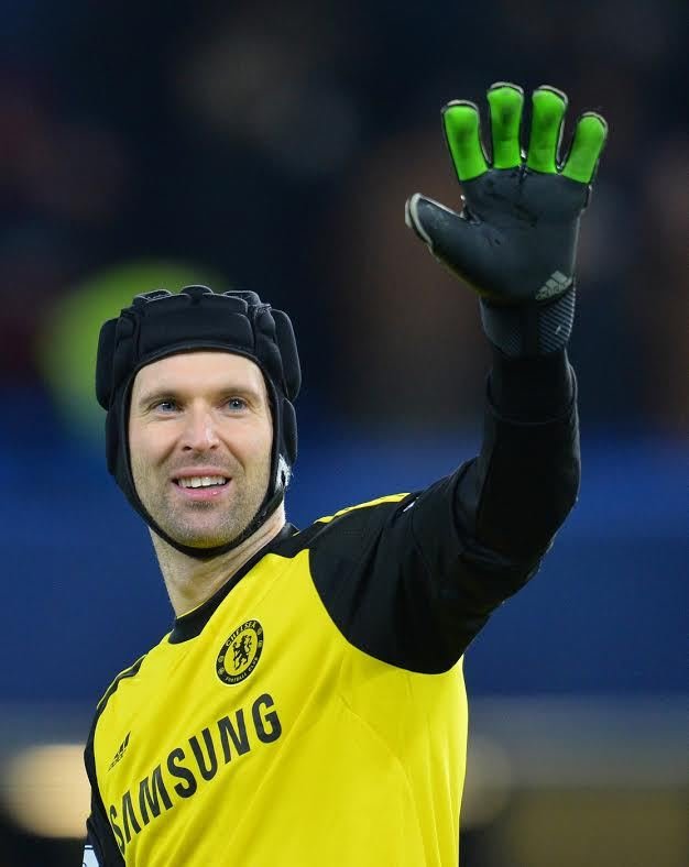 Petr Čech v dresu Chelsea