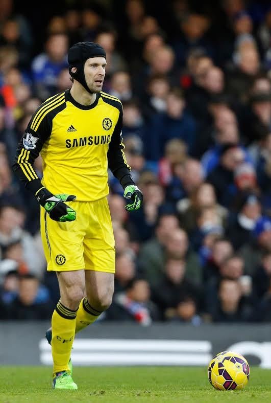 Petr Čech v dresu Chelsea