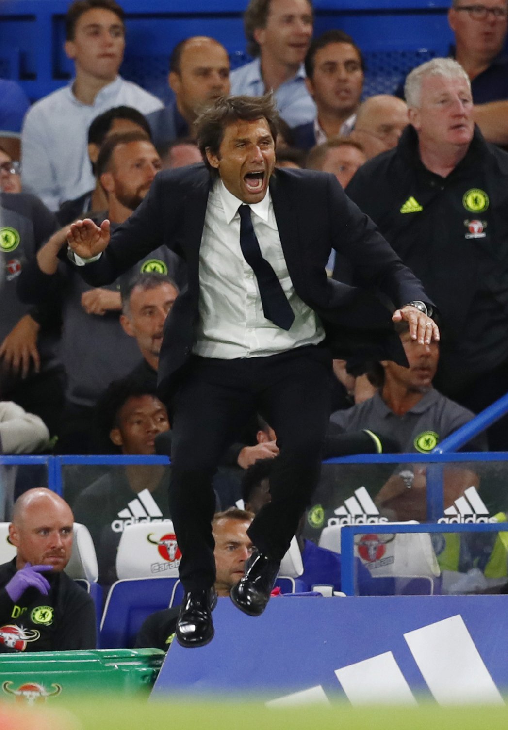 Lehce emotivní kouč Chelsea Antonio Conte