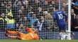 Hvězdný Eden Hazard z Chelsea proměnil penaltu panenkovským způsobem