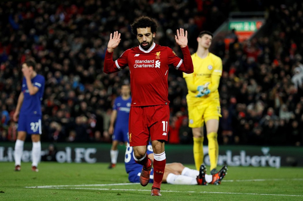 Mohamed Salah neslavil gól do sítě Chelsea z úcty bývalému kluby