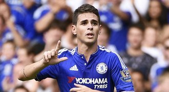 Další čínský megapřestup?! Oscar má z Chelsea odejít za téměř dvě miliardy