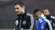 Záložník Chelsea Frank Lampard trénuje před zápasem se Spartou. Do odvety play off Evropské ligy by jedna z opor londýnského týmu ale zasáhnout neměla