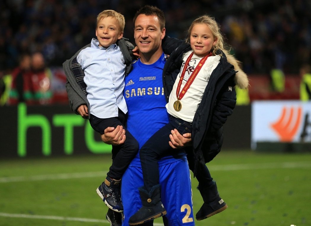 John Terry s dětmi