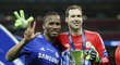 Petr Čech a Didier Drogba vyhráli Ligový pohár s Chelsea už potřetí