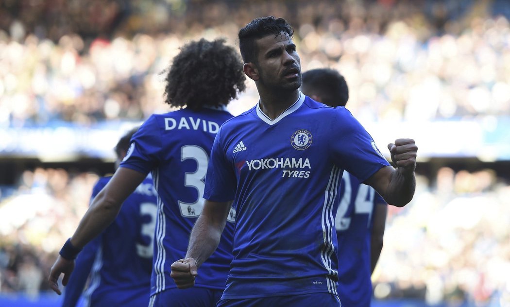 Diego Costa z Chelsea opět potvrdil pověst kanonýra
