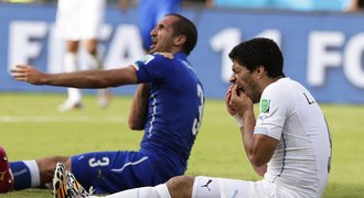 Suárez ho znovu nekousne... Chiellini přijde o finále Ligy mistrů