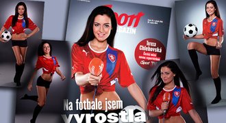 Miss Chlebovská přestoupila do TV iSport. Co všechno ví o fotbale?