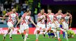 Chorvatská radost po vyřazení Brazílie