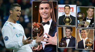 "Skromný" Ronaldo po Zlatém míči: Jsem nejlepší i ve špatných chvílích