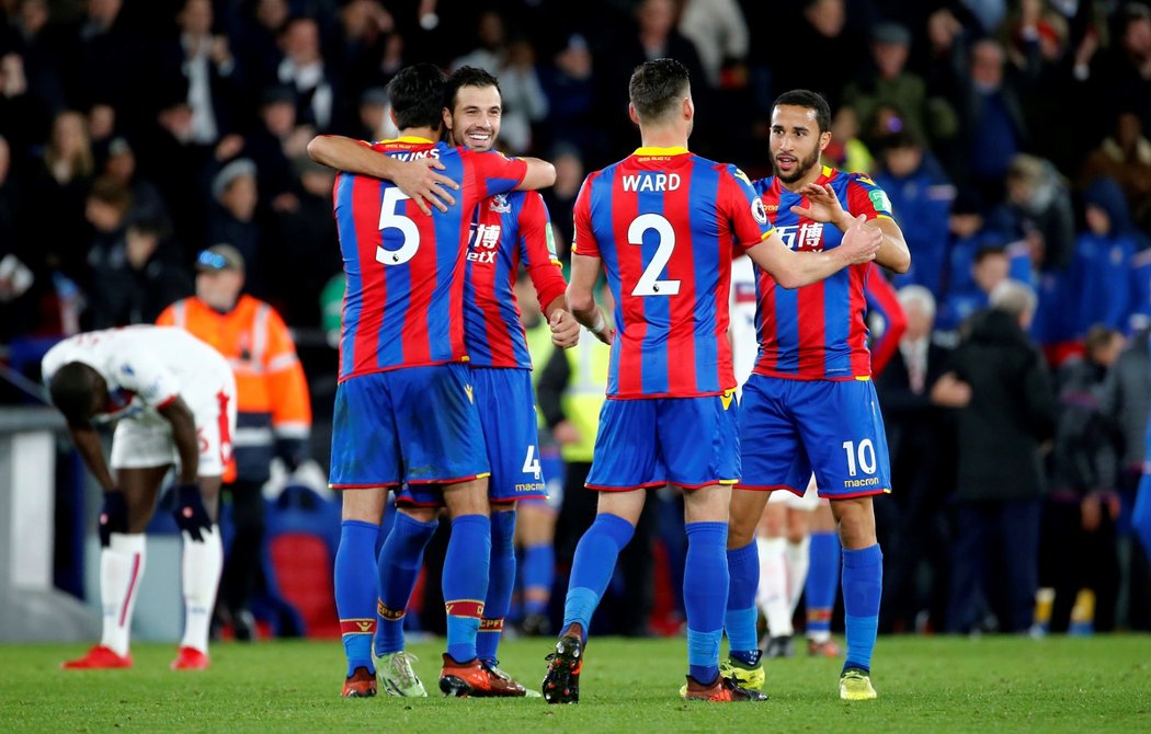 Fotbalisté Crystal Palace slaví teprve druhé vítězství v sezoně