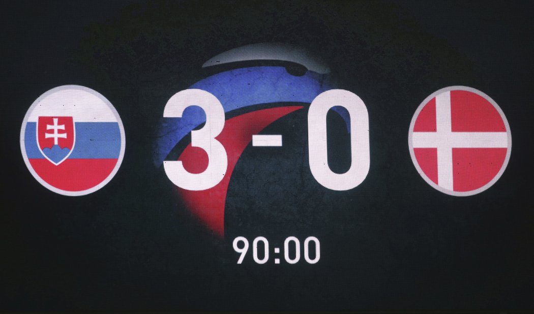 Slovensko porazilo výrazně oslabený dánský tým 3:0