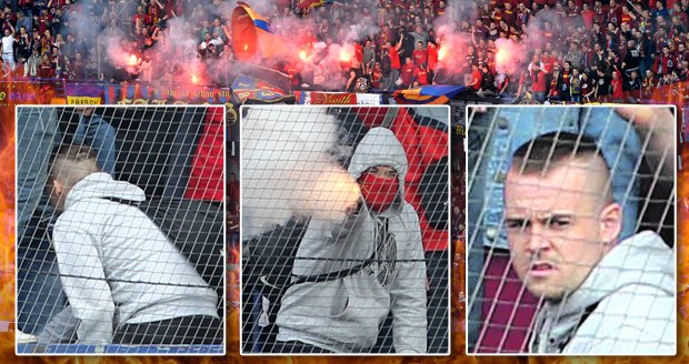 I při pražském derby řádili chuligáni: Blesk odhaluje zakuklence – pyromana
