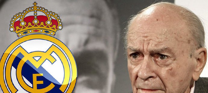 Real Madrid se zahalil do černé. Odešla klubová legenda Alfredo di Stéfano.