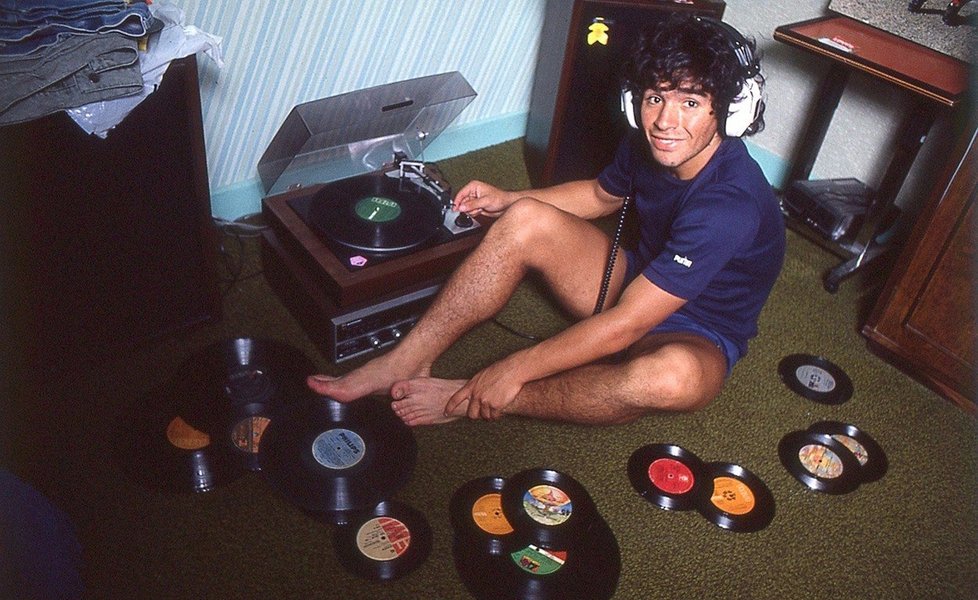 Diego Maradona, velký fotbalový idol