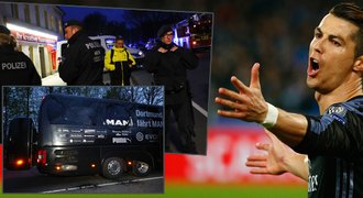 Strach v Mnichově! Ronaldo a spoluhráči z Realu v rukou ozbrojených policistů