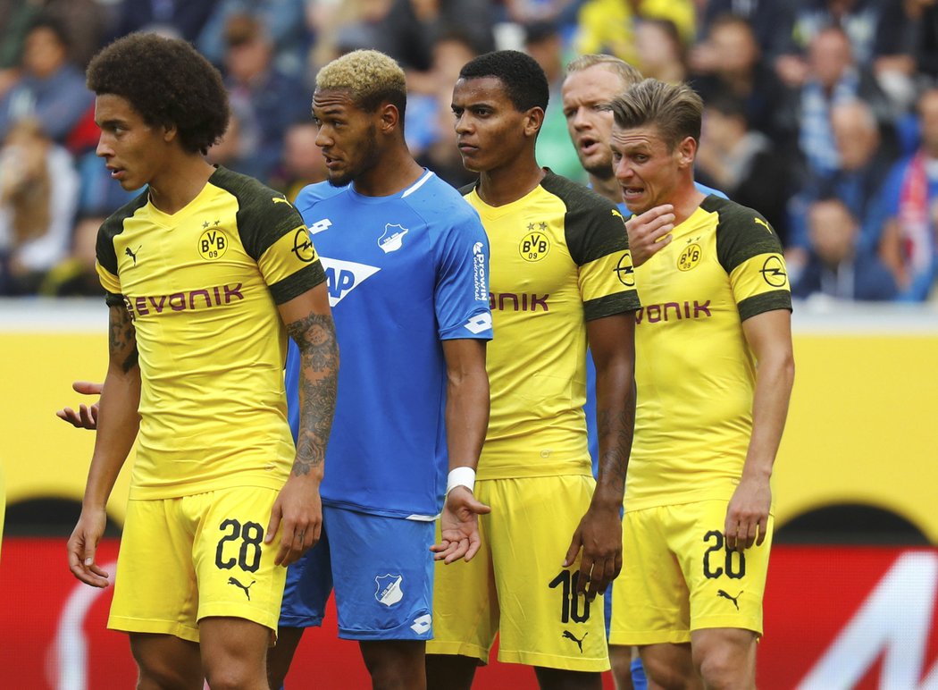 Fotbalisté Hoffenheimu uhráli s Dortmundem remízu