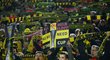 Vzkaz fanoušků Dortmundu: Všechno, co potřebujete je Klopp. Všechno, co potřebujeme, je tenhle pohár.