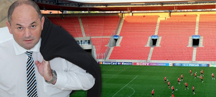 Peltova vize? Pokud by se podařilo zvětšit stadion v Edenu, mohlo by EURO 2020 být v Praze.
