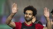 Mohamed Salah se po zranění ve finále Ligy mistrů už připravuje s egyptskou reprezentací