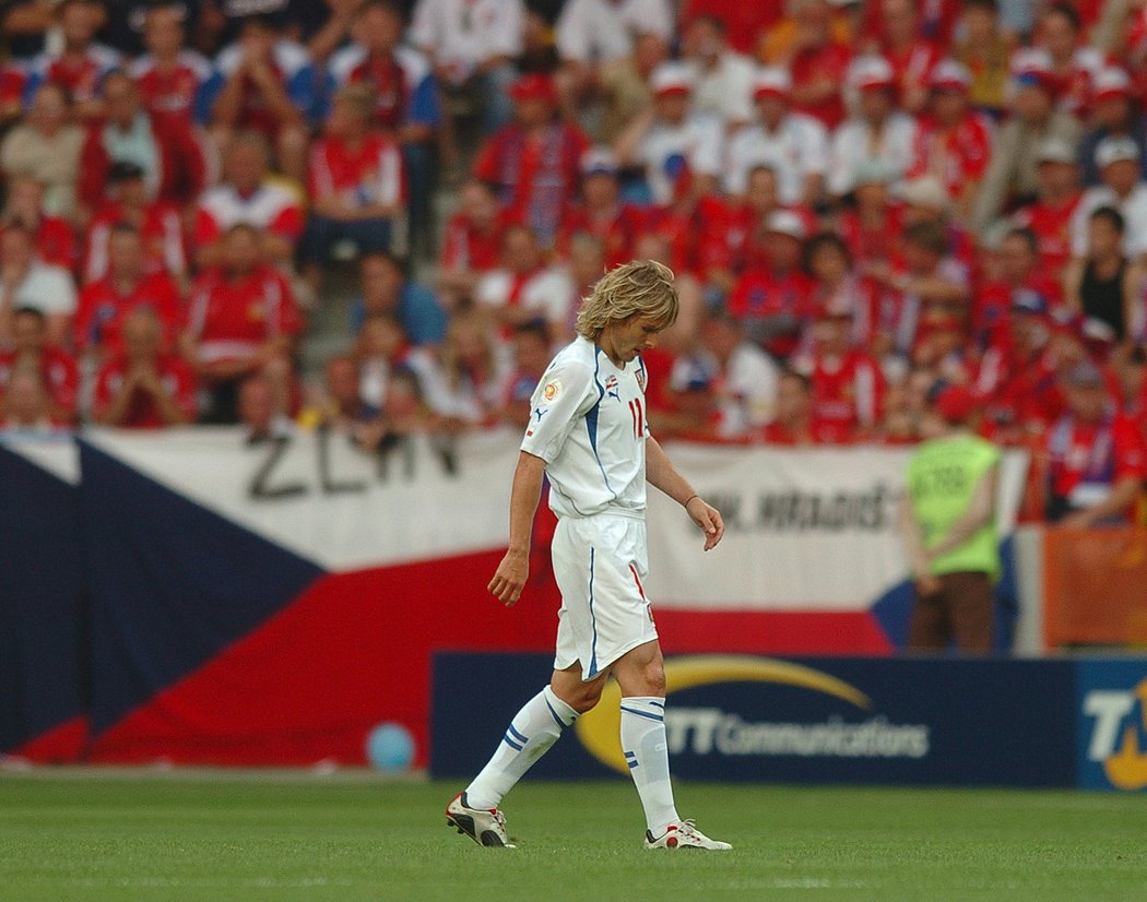 Pavel Nedvěd po výhře nad Nizozemskem neodcházel se sklopenou hlavou